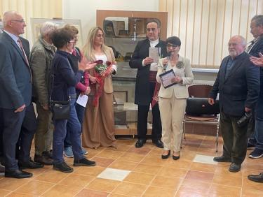 Uroczyste otwarcie wystawy o doktorze Feliksie Tokarskim w PBW w Krośnie