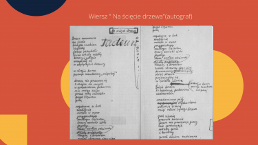 Prezentacja "Zostawcie nas..." Tadeusz Różewicz (1921-2014)