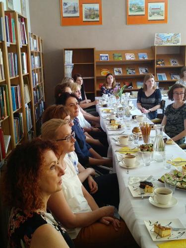 X jubileuszowe spotkanie Sieci Współpracy Sieć Współpracy i Samokształcenia Nauczycieli Bibliotekarzy Powiatu Lubaczowskiego