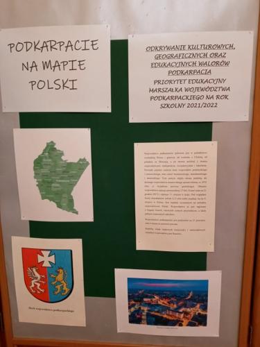 Podkarpacie na mapie Polski położenie i herb