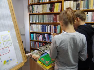 Zajęcia edukacyjno-czytelnicze w jasielskiej filii