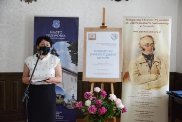 Katarzyna Rudnicka - wystąpienie podczas uroczystości