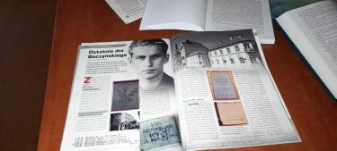 Ekspozycja publikacji o Krzysztofie Kamilu Baczyńskiego  oraz zbiory wierszy poety