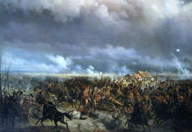 Bitwa pod Grochowem, Bogdan Willewalde, ok. 1850 r.Domena publiczna. Źródło: https://pl.wikipedia.org