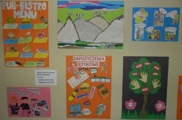 Ekspozycji kolaży wychowanków Specjalnego Ośrodka Szkolno-Wychowawczego w Brzozowie