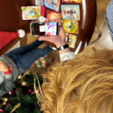 Interaktywny pokaz świątecznych smart kart