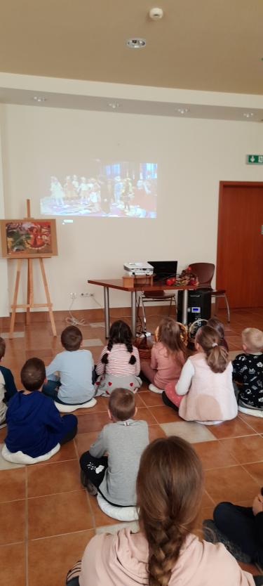 Przedszkolaki z Niepublicznego Integracyjnego Przedszkola „Motylek”  w Krośnie