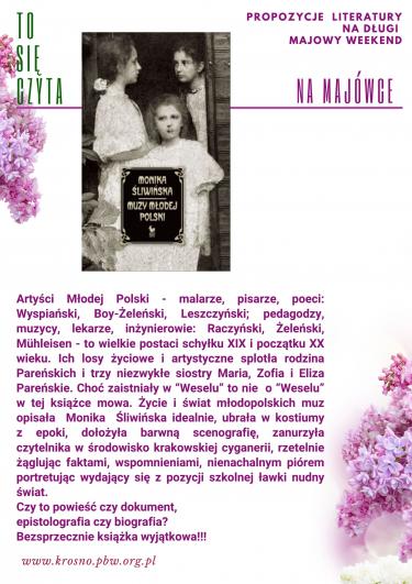 Propozycje literatury na długi majowy weekend
