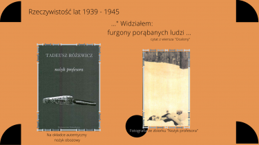 Prezentacja "Zostawcie nas..." Tadeusz Różewicz (1921-2014)