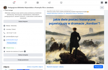 Facebookowa zabawa literacka. Jakie dwie postaci historyczne pojawiają się w dramacie "Kordian"?