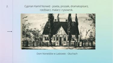 Dom Norwidów w Laskowie - Głuchach 