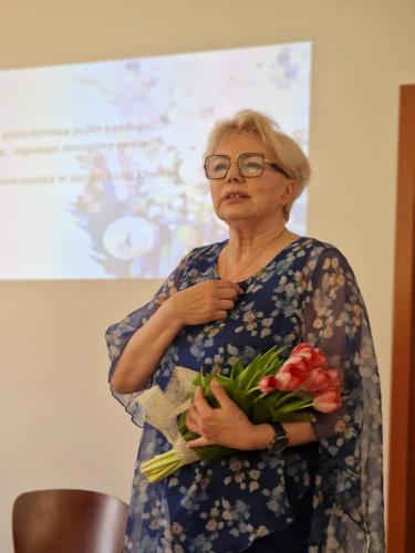 Autorka książki pani Magdalena Fabczak
