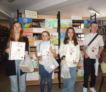 Laureaci Konkursu ze Szkoły Podstawowej nr 10 w Jaśle w ZSM nr 6