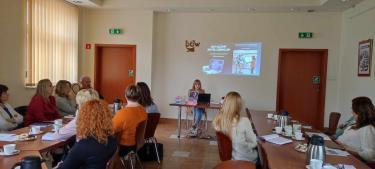 Spotkanie  Sieci współpracy i samokształcenia nauczycieli bibliotekarzy w PBW w Krośnie