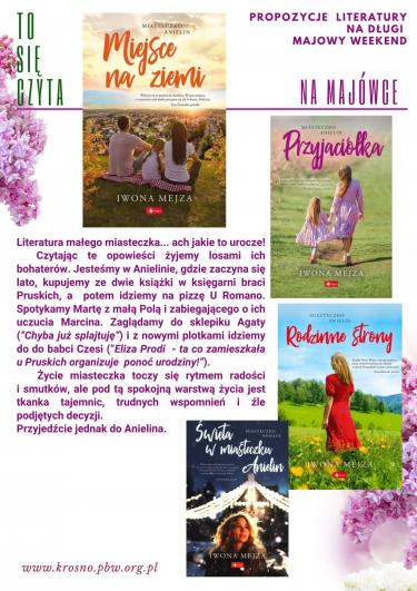Propozycje literatury na długi majowy weekend