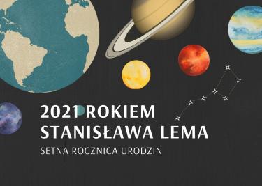 Plakat roku Stanisława Lema