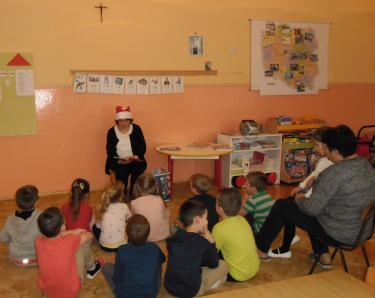 Dzieci z Przedszkola Samorządowego Nr 2 w Brzozowie