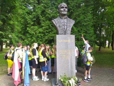 Pomnik Jana Pawła II autorstwa Andrzeja Pityńskiego