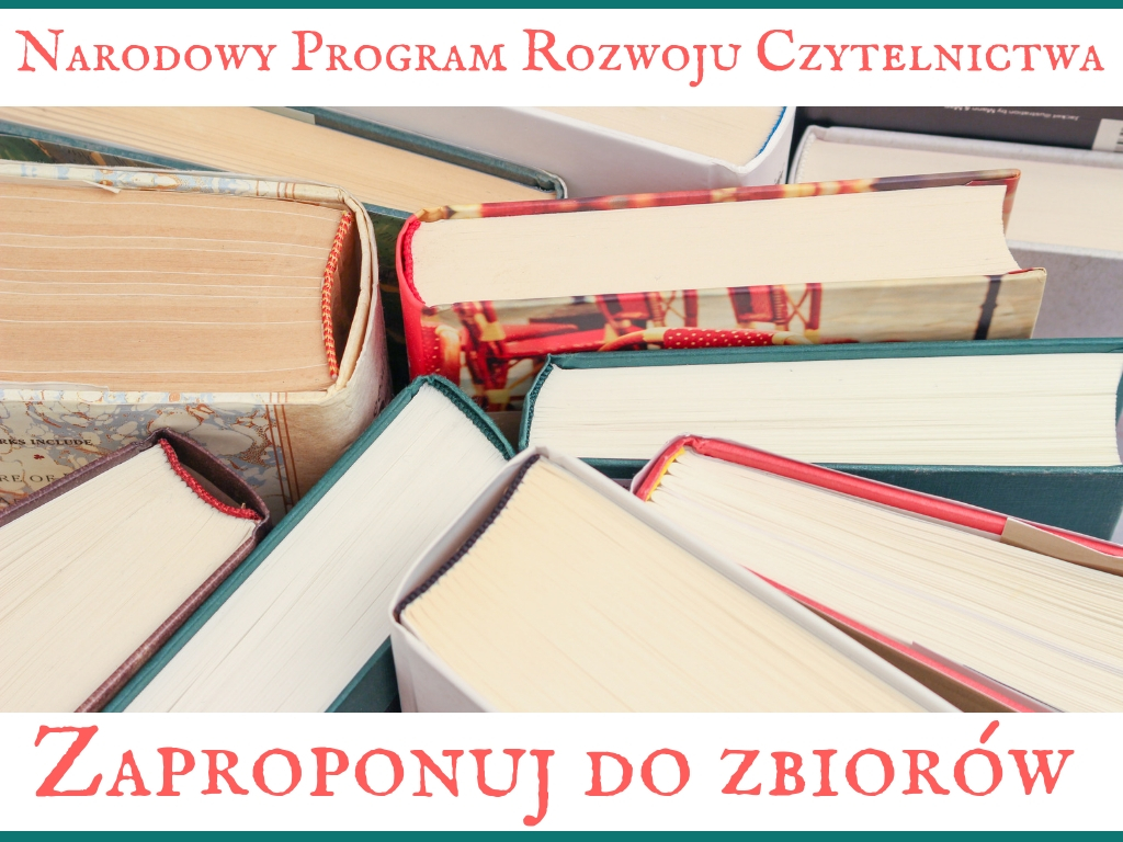 Plakat Narodowego Programu Rozwoju Czytelnictwa
