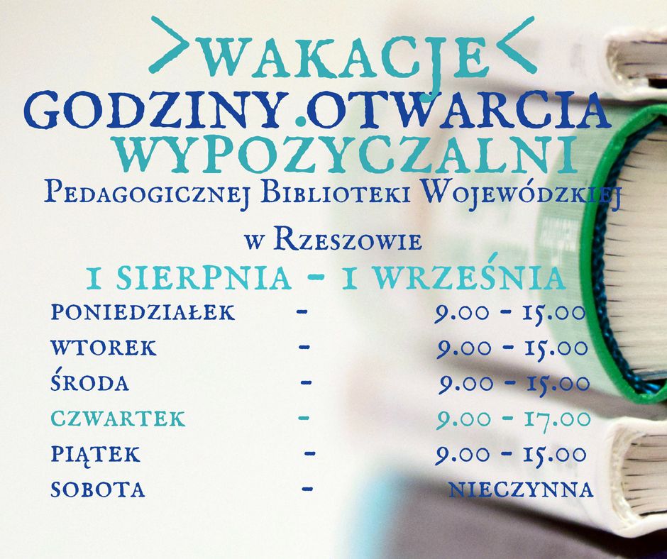 Godziny otwarcia